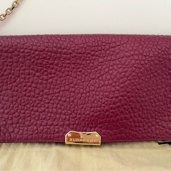 Authentic Burberry Leather Shoulder bag/Clutch - Picture 1 of 16